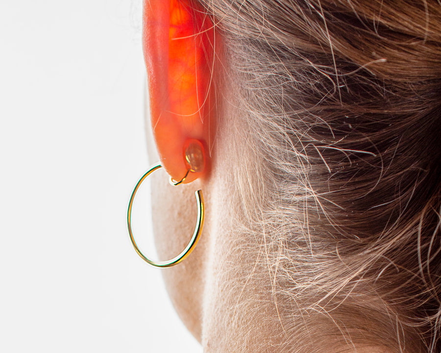 Hoop Clip on Earrings