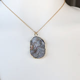 Druzy Agate Necklace