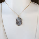 Druzy Agate Necklace