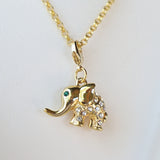 Elephant Gold Necklace