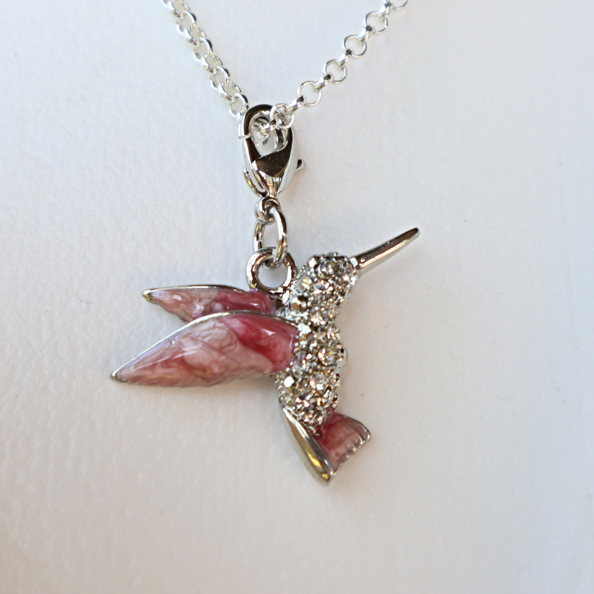 Hummingbird Charm Necklace