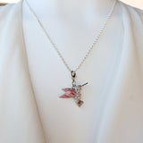 Hummingbird Charm Necklace