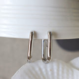 Contemporary Geometric Clip on Earrings